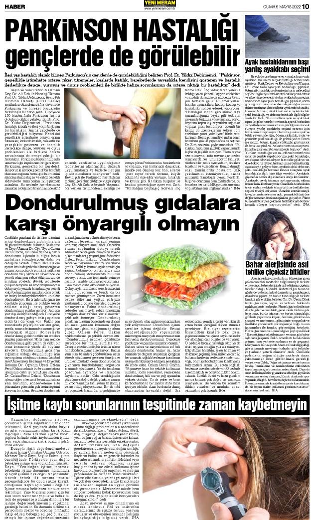 6 Mayıs 2022 Yeni Meram Gazetesi
