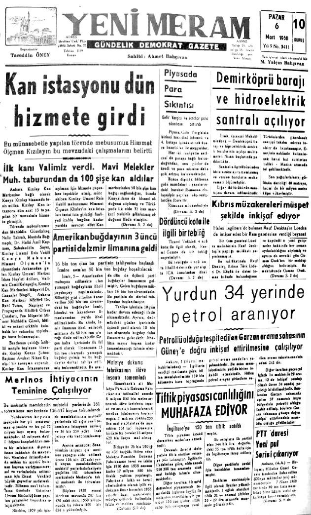 6 Mart 2023 Yeni Meram Gazetesi
