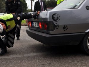 Polisi bile şok eden egzoz!