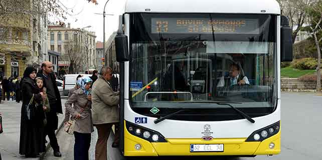 Konya’da otobüs ve tramvayda taşınan yolcu sayısı