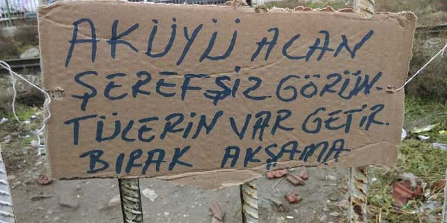 Hırsıza ilginç not