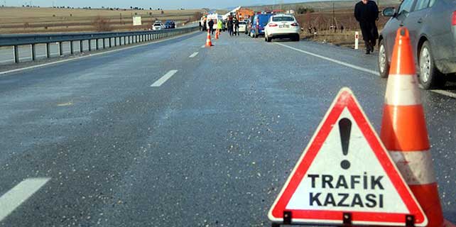 12 bin kişi trafik kazası kurbanı