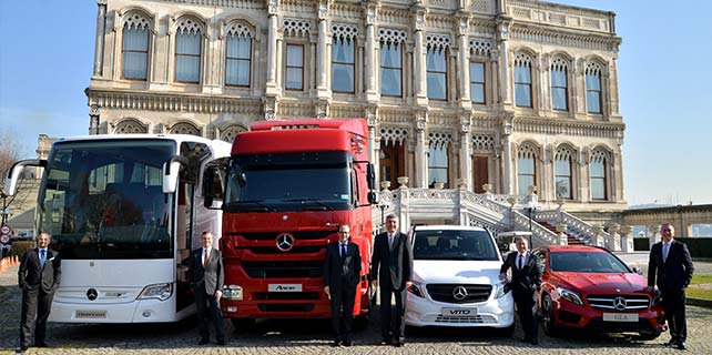 Mercedes-Benz Türk 2014 yılını rekorla kapattı