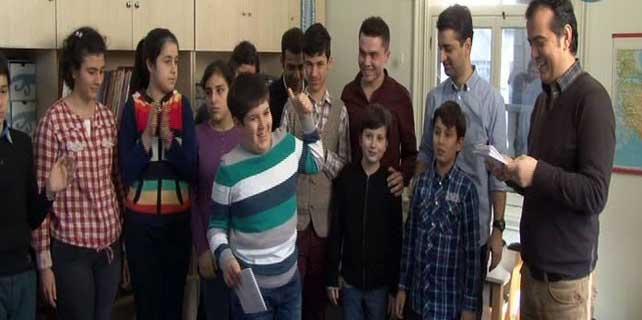Otizmli çocukların karne heyecanı