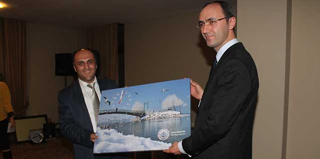 Beyşehir Cumhuriyet Başsavcısı onuruna veda yemeği