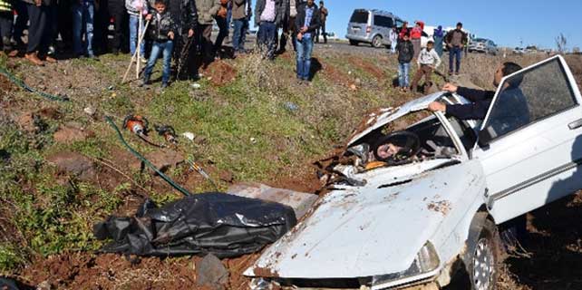 Siverek’te trafik kazası: 2 ölü,6 yaralı