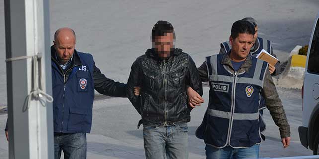 Komşusunun dükkanından hırsızlık yaptığı iddiası