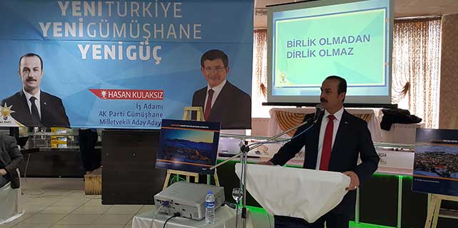 Hasan Kulaksız AK Parti’den aday