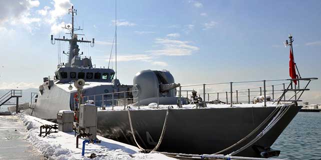 TCG Karadeniz Ereğli karakol gemisi tanıtıldı