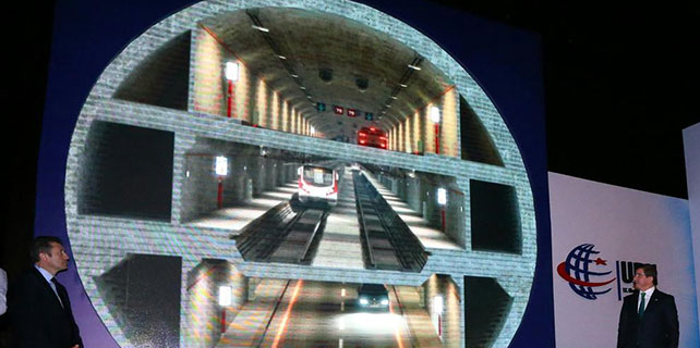 İstanbul’a 3 katlı tüp geçit