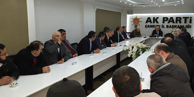 AK Parti Çankırı Mahalle ve Köy Başkanları Toplantısı