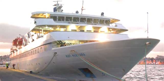 Mavi Marmara gemisi Çanakkale yolunda
