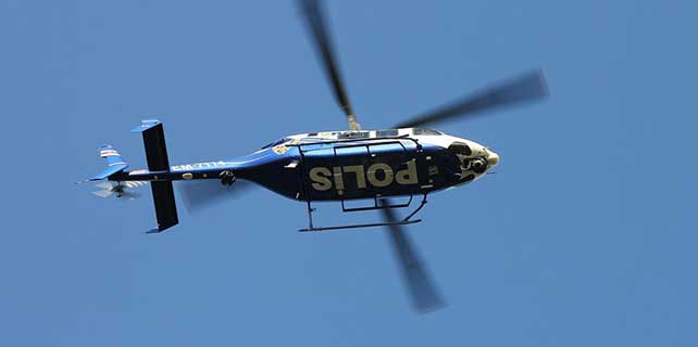 Gasp zanlılarına helikopter destekli operasyon