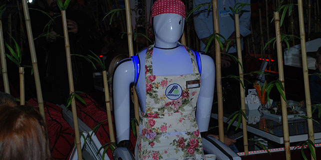 Robot garsonlar iş başında