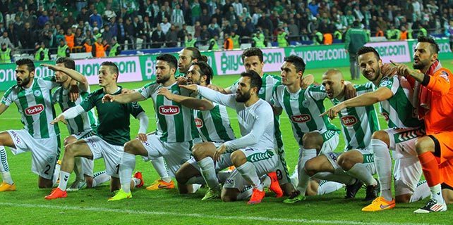Kartal coştu bir kere