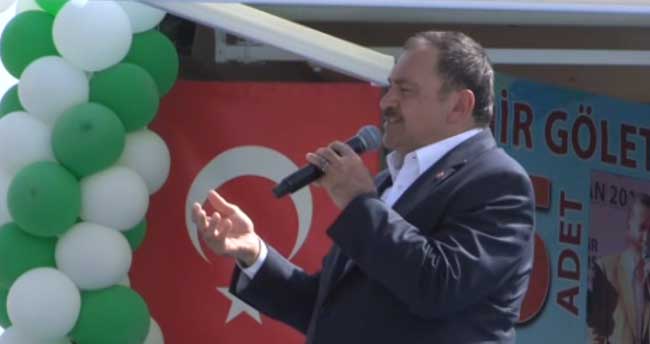 Ergenli Barajı temel atma töreni