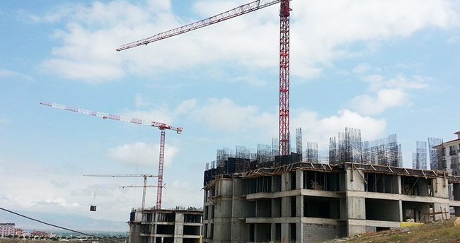 Karaman’da Piri Reis Vadisi’nde binalar hızla yükseliyor