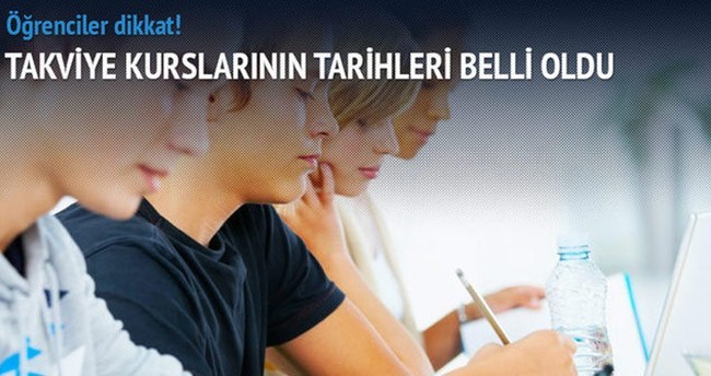 MEB takviye kurslarının tarihleri belli oldu