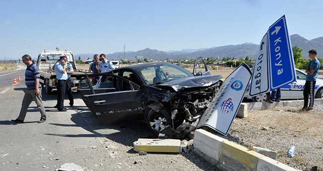 Seydişehir’de Trafik Kazası: 6 yaralı