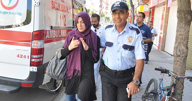 Dolandırılacağını anlayınca fenalık geçirdi