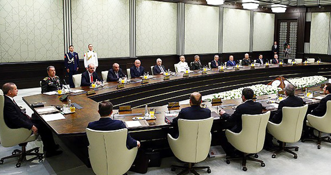 MGK toplantısı sona erdi