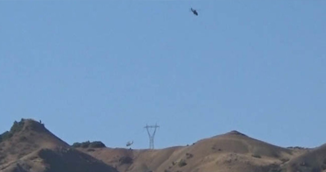 Tunceli’de PKK’ya operasyon sürüyor