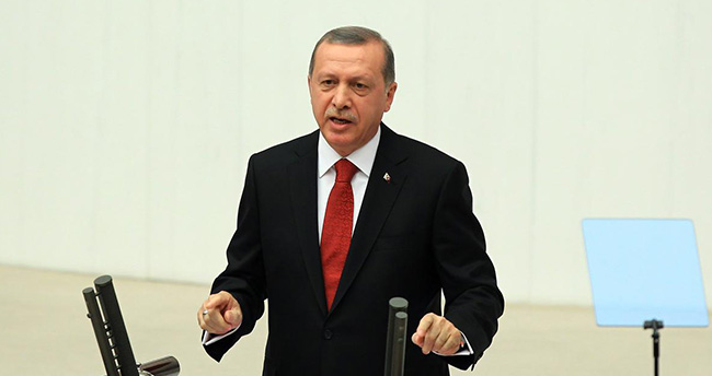 Erdoğan Meclis Açılış Töreninde Konuştu, HDP’liler Salonu Terk Etti