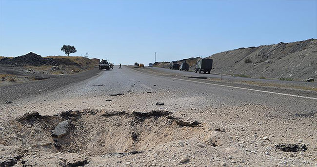 Teröristlerin bombalı tuzağı yok edildi