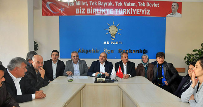 Ak Parti Akşehir Teşkilatı seçim sonuçlarını değerlendirdi