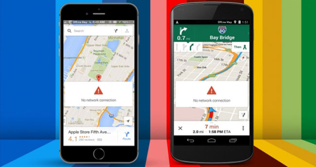 Google Maps İnternetsiz de Çalışıyor!