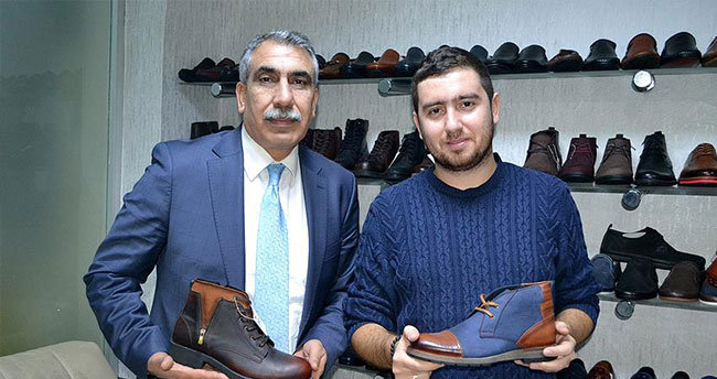 Erkek ayakkabılarına kadın eli değecek