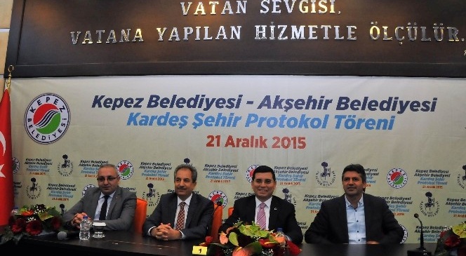 Akşehir İle Kepez Kardeş Şehir Oldu
