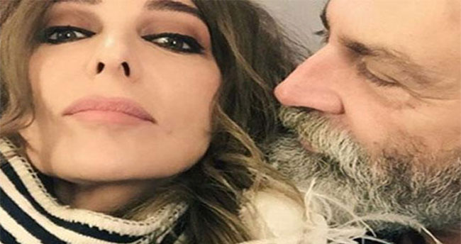 Zerrin Tekindor ile Haluk Bilginer’den aşk selfie’si