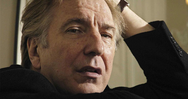 Ünlü oyuncu Alan Rickman hayatını kaybetti
