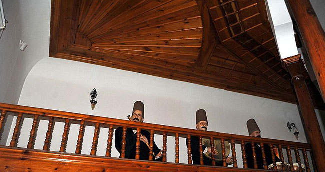 Tokat Mevlevihane Müzesi ahşap yapısıyla ilgi çekiyor