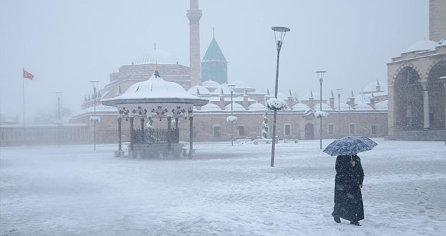 Meteorolojiden kuvvetli rüzgar ve kar uyarısı
