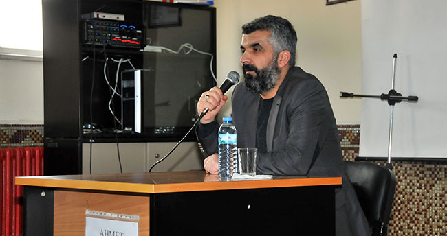 Senarist-yazar Ahmet Turgut öğrencilerle buluştu