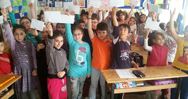 Konyalı öğrencilerden güvenlik güçlerine mektup