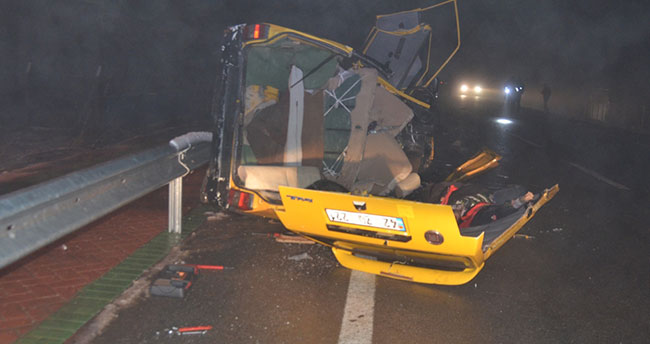 Seydişehir’de trafik kazası: 2 ölü 1 yaralı