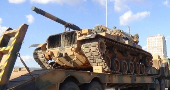 Kritik bölgelere tank sevkiyatı