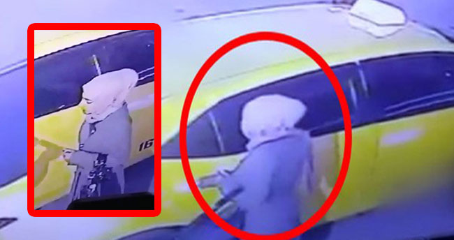 Bursa saldırısı yapan canlı bombanın görüntüsü