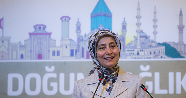 Sare Davutoğlu Konya’da