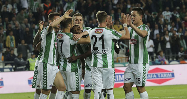 Konyaspor Beşiktaş maçından kareler…