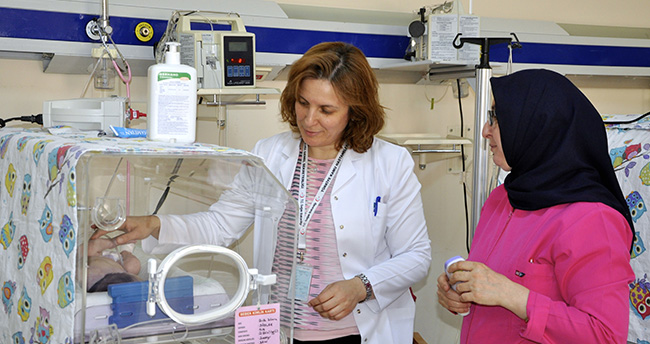 Doğduğu hastaneye yönetici oldu