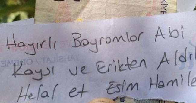 Fenomen olan notun sahibi ortaya çıktı