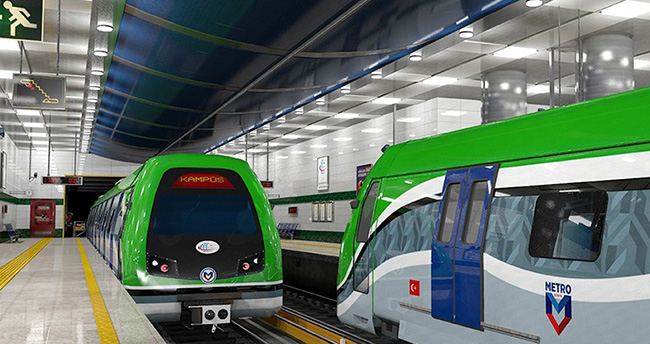 Konya metrosunda önemli bir adım daha atıldı