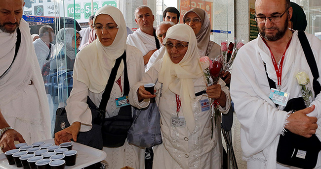 Şehit yakınları kutsal topraklara ulaştı