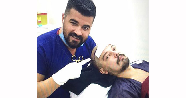Arda Kural ilk adımı attı, saç ektirdi