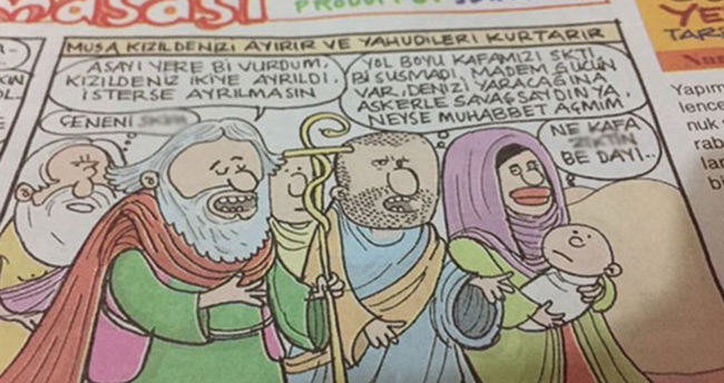 Gırgır’dan Hz. Musa’ya hakaret