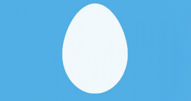 Twitter yumurta görselini kaldırdı